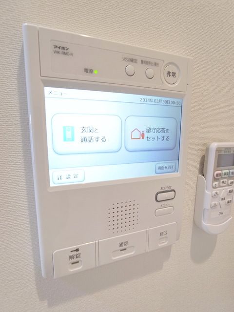 セキュリティ　相手の顔が見えるから安心♪