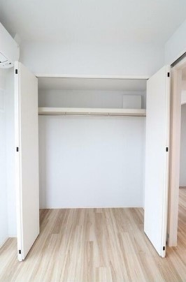収納　クローゼット完備。