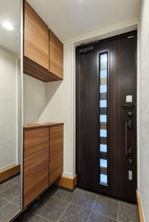 玄関　明るい玄関です