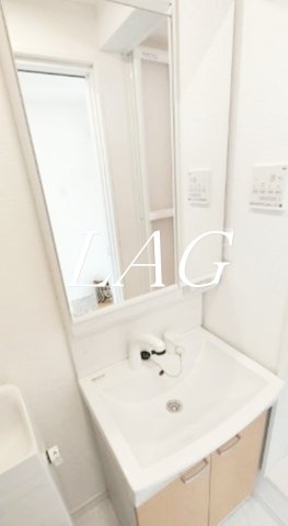 洗面設備　洗面台です。