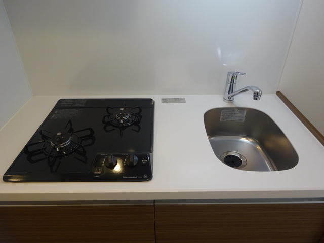 キッチン　２口コンロ　＊同タイプ２０１号室