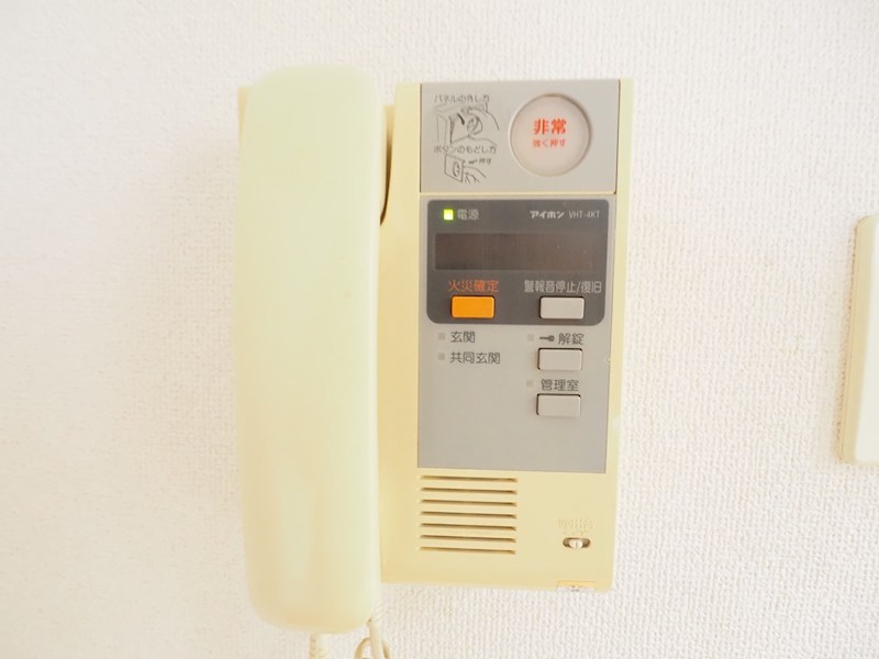 セキュリティ　共用部はオートロックがあります。