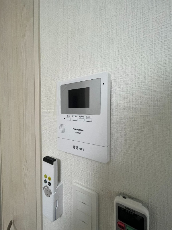 セキュリティ　モニターホン付き