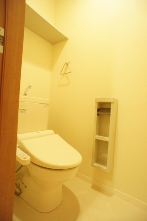 トイレ　洗浄便座付きのトイレで毎日快適です