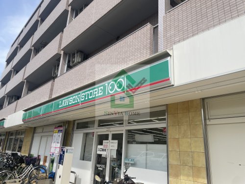 コンビニ　ローソンストア100秋津駅前店（コンビニ）まで281m