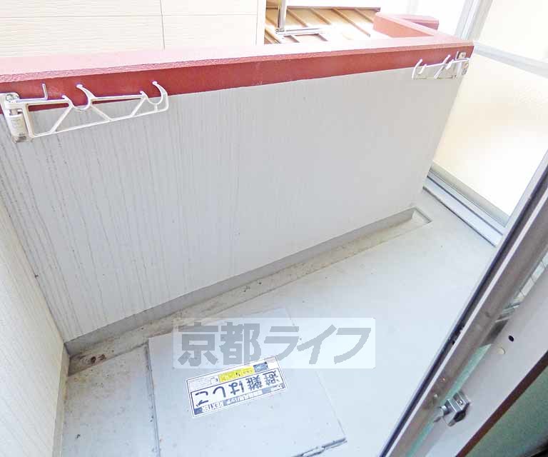 バルコニー　広々としています。