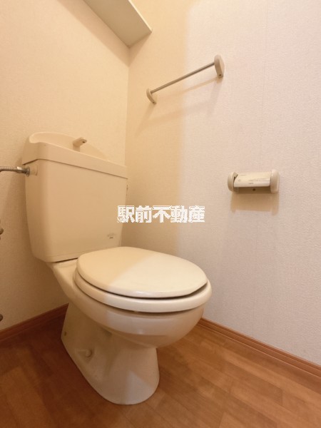 ＪＲ久大本線 久留米大学前駅 徒歩16分 2階建 築24年のトイレ写真