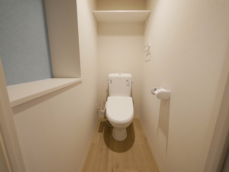 トイレ　清潔感のあるウォシュレット付きのトイレです♪