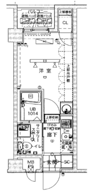 ブライズ大森東の間取り写真