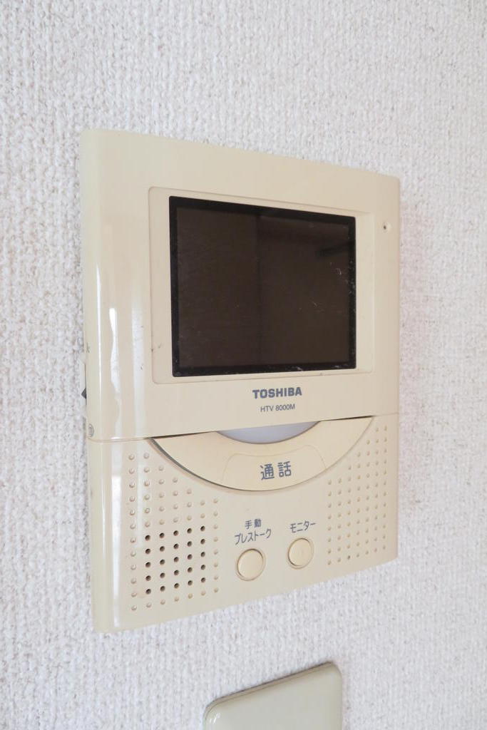 セキュリティ　モニタ付インターホンで防犯対策♪