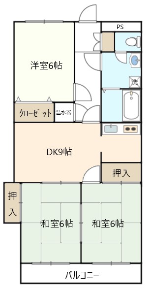 カーサ天王台の間取り