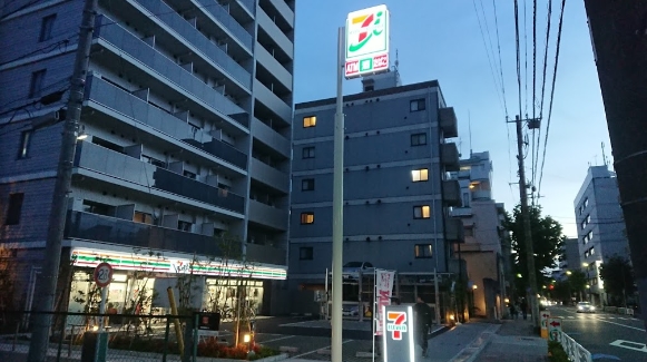 コンビニ　セブンイレブン江東猿江1丁目店（コンビニ）まで79m