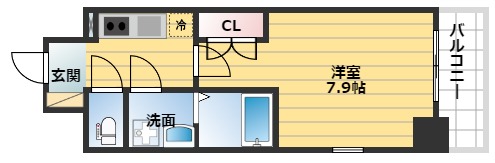 アーバネックス大阪城WESTの間取り