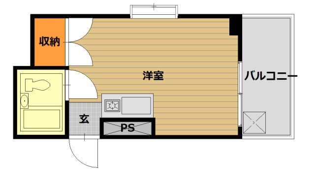 サンパティック須磨の間取り