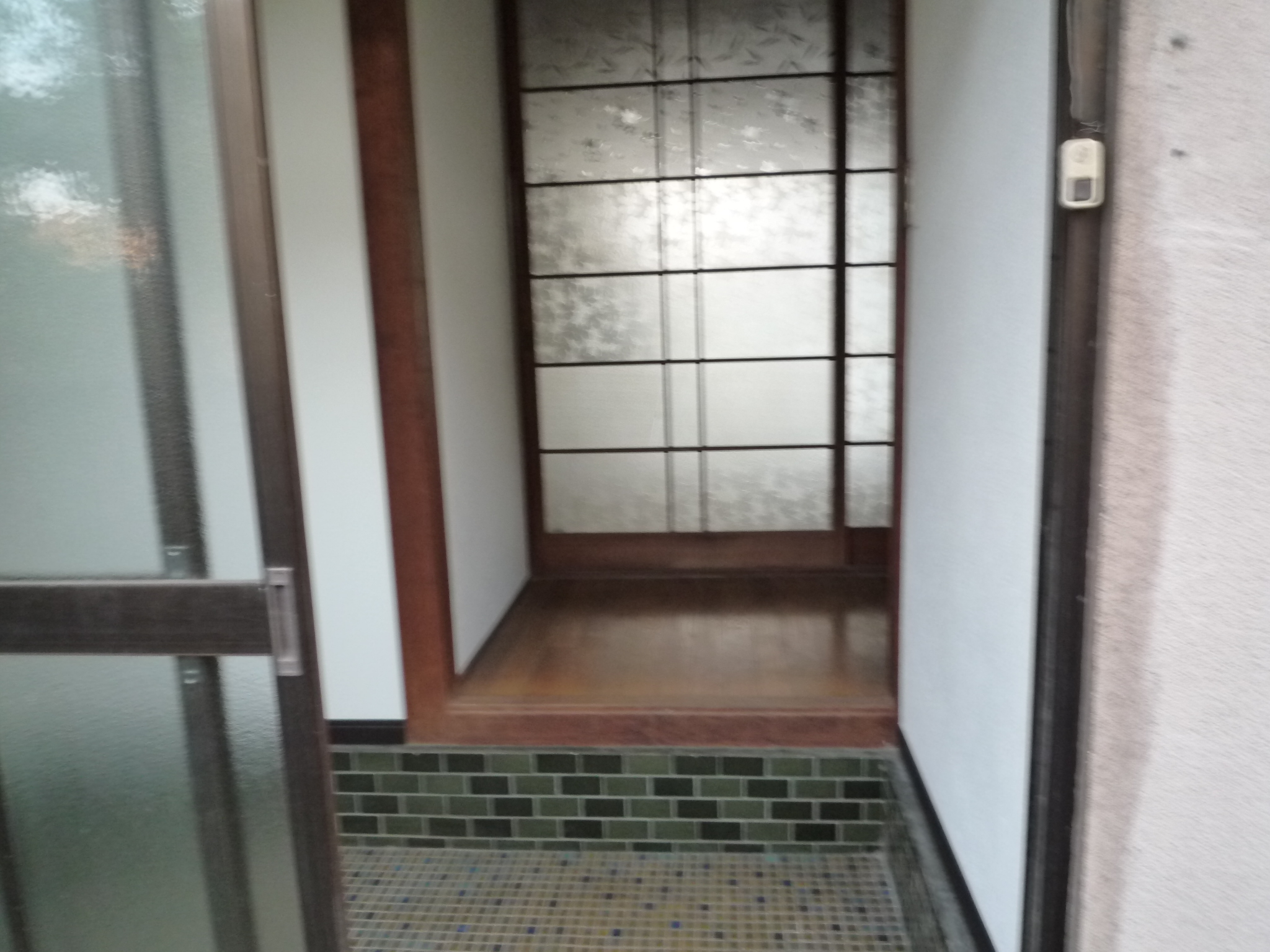 矢部住宅の玄関写真