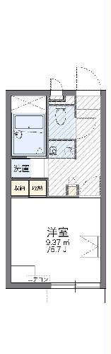 レオパレス城北の間取り