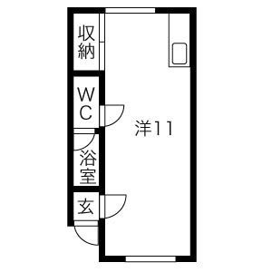 セブンロード３２の間取り