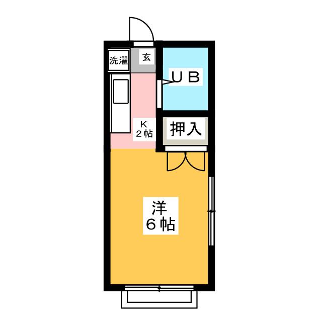 川本マンションの間取り