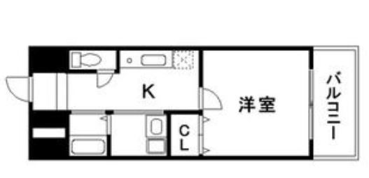 大阪市平野区喜連東のマンションの間取り