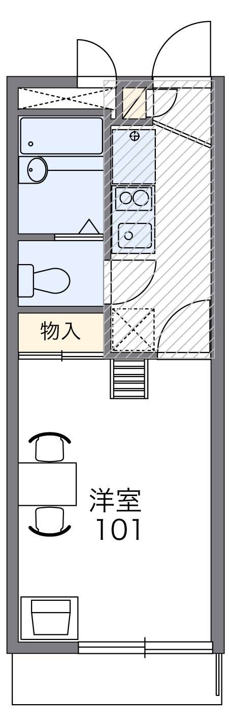 カーサ　エス・コットの間取り
