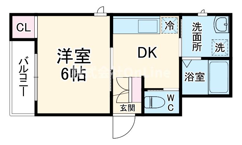 マンションKanaeの間取り