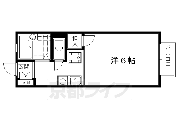 謳歌荘の間取り