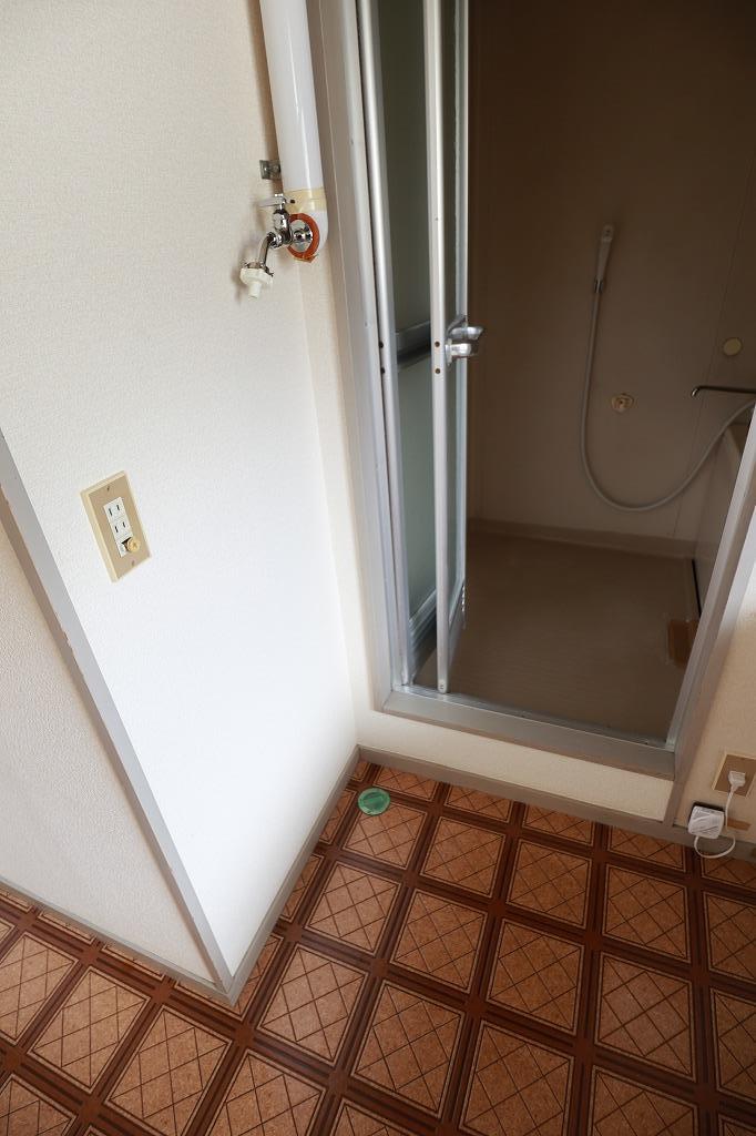 洗面設備　洗濯機置場