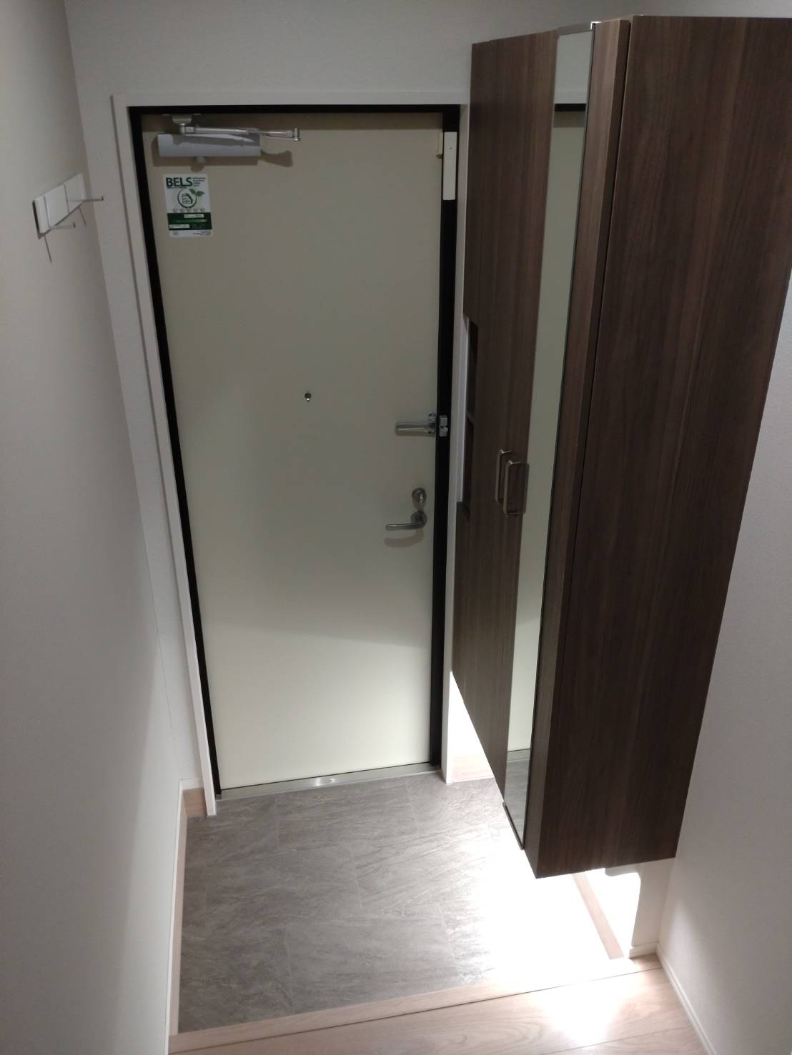 新潟市中央区 2階建 築3年の玄関写真