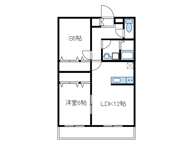 海老名市社家のマンションの間取り