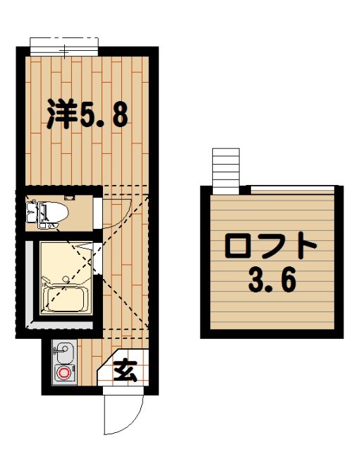 Ｇ・Ａヒルズ浜川崎の間取り