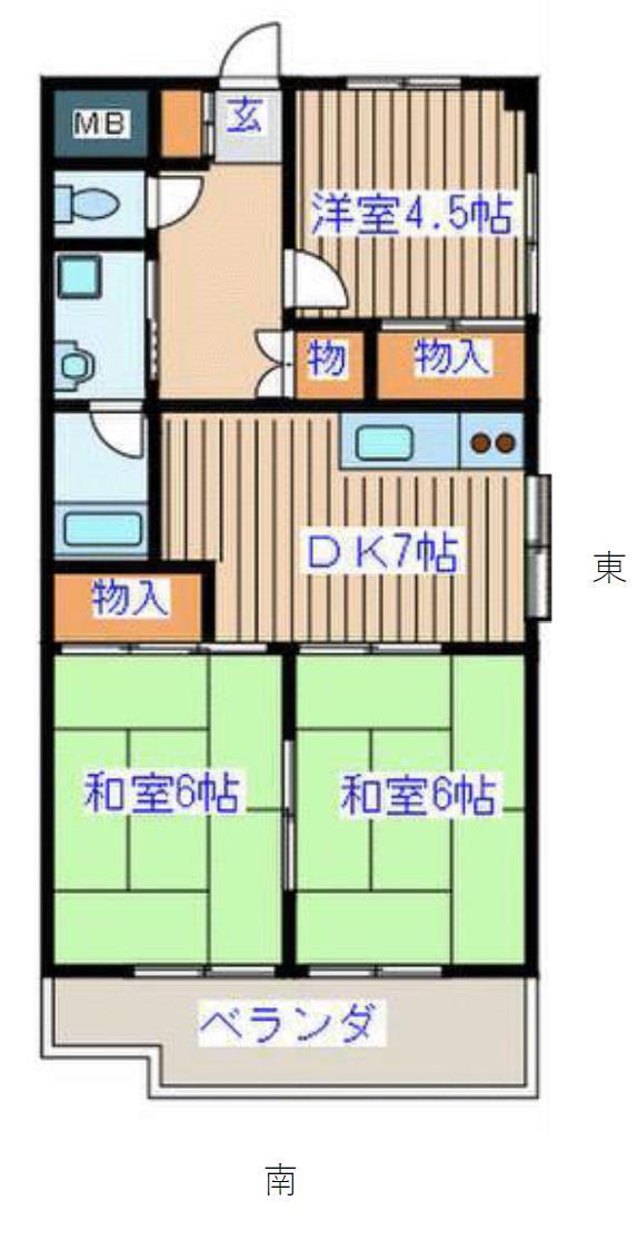 芳賀興産ビルの間取り