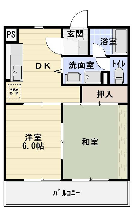 グリーンカネコの間取り