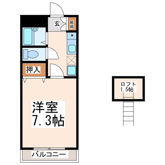 ウィステイリアの間取り