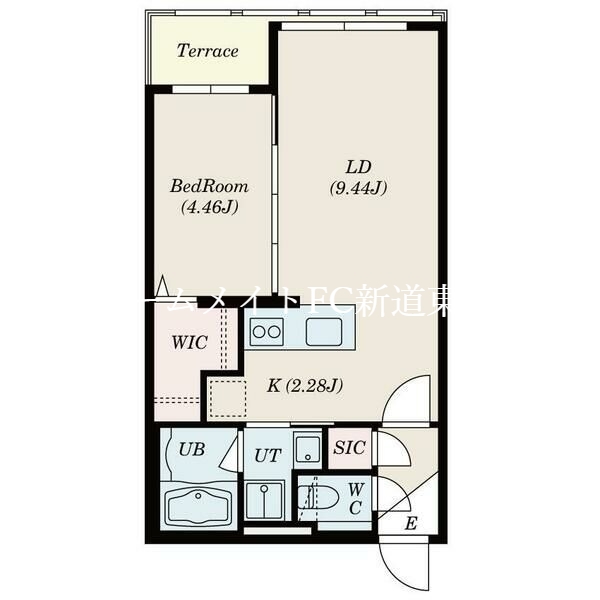 S-RESIDENCE元町alectraの間取り