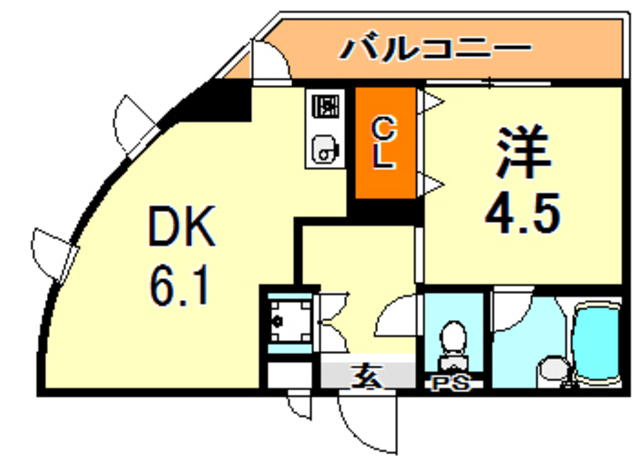 サンライズコートの間取り