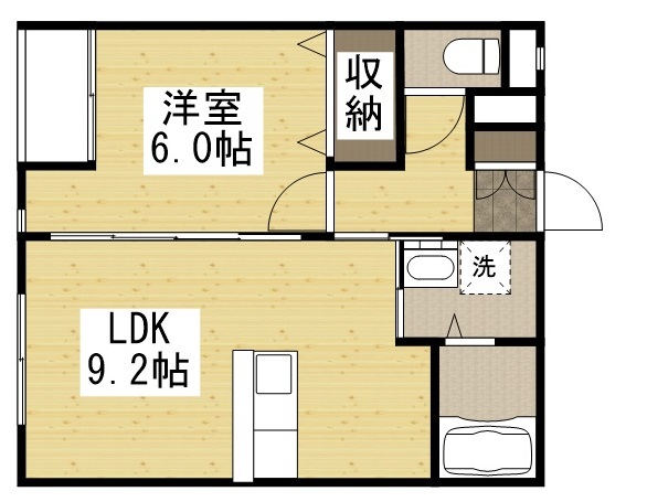 スカイヒルズ　IIの間取り