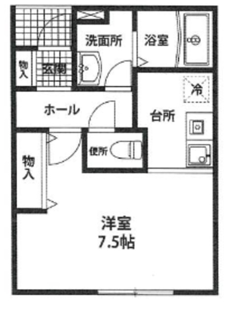 ギャラリーコート的場の間取り