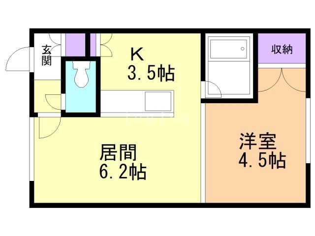 りばてぃはうすの間取り