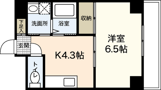 ラパーズタカタの間取り