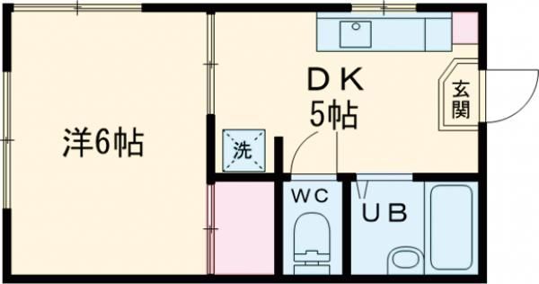 ドミール野沢の間取り