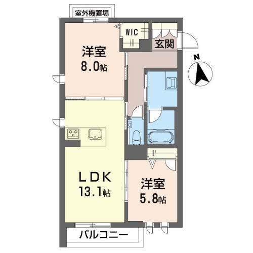 フジスター刈谷の間取り