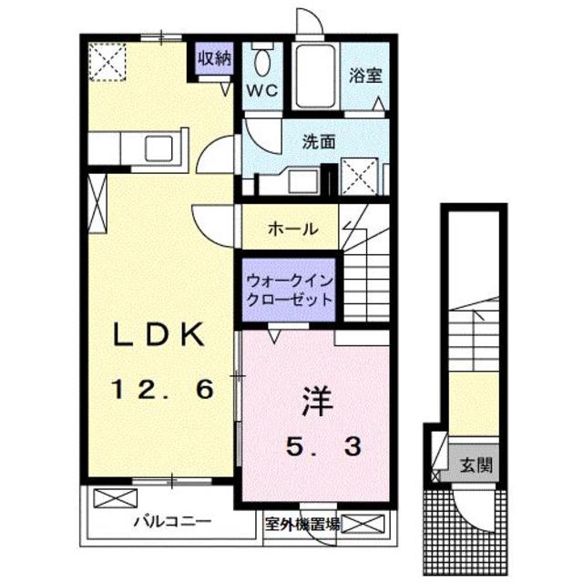 フォレスト　フィールド香貫の間取り