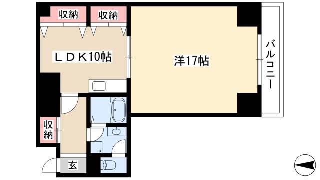 ヒルトップハウスの間取り