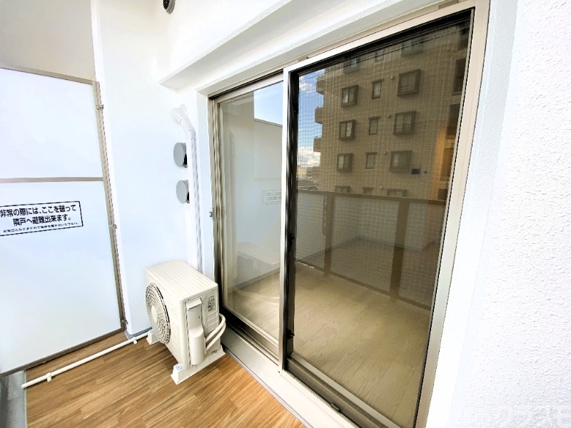 バルコニー　日当たりも良さそうです！