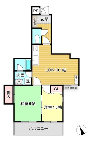 ヒルトップ日吉の間取り