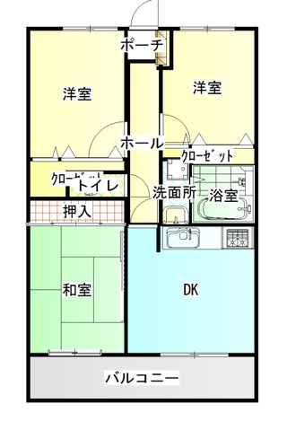 リバー山王の間取り