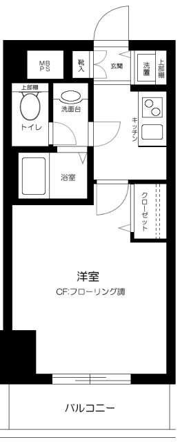 メゾン・ド・ヴィレ日本橋浜町の間取り