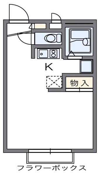 レオパレス富秋の間取り