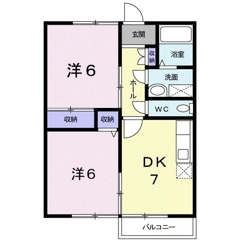 ステラ猪野IIの間取り