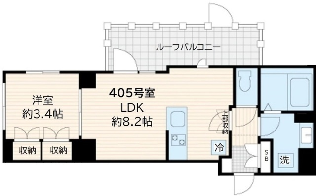 アルカンシエル新宿大京町の間取り